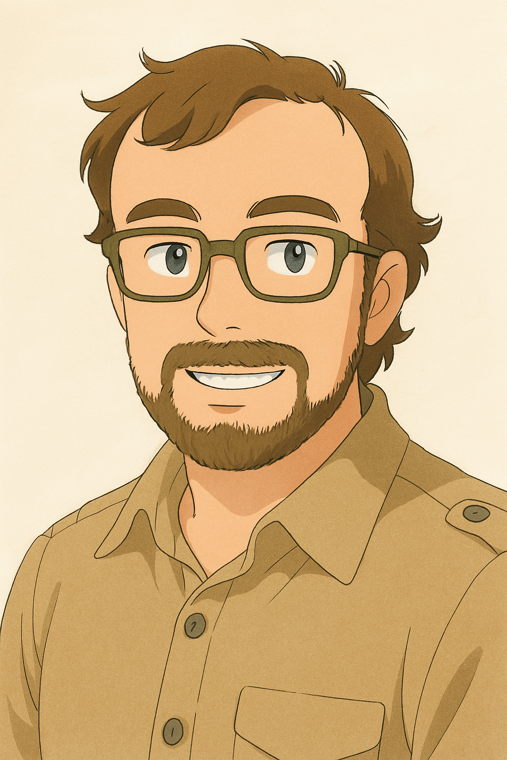 Benjamin Strekha photo in Studio Ghibli style